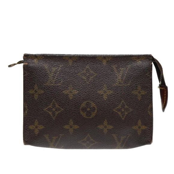 LOUIS VUITTON Monogram Poche Toilette 15 Pouch M47546 LV Auth 87463 - Picture 1 of 15
